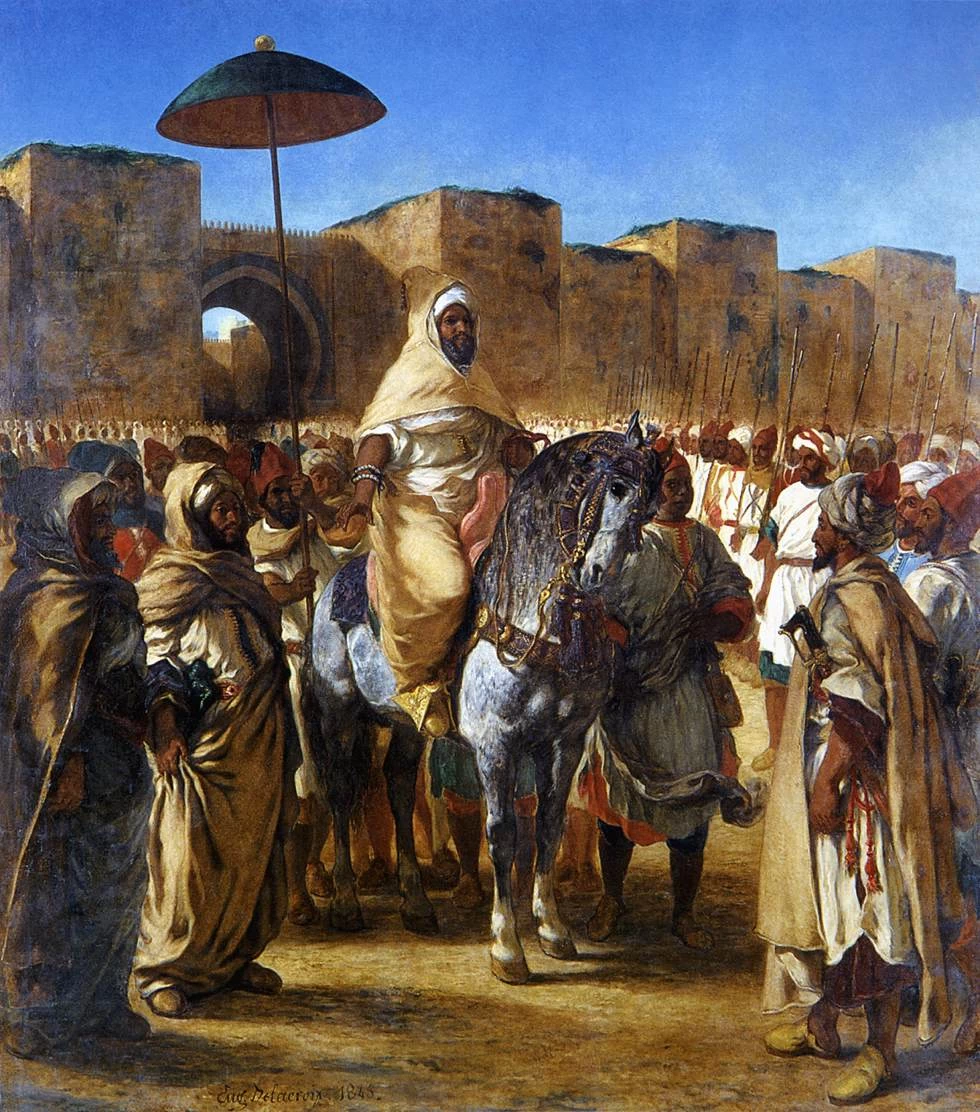 Il Sultano del Marocco e il suo Entourage - Musée des Augustins, Toulouse